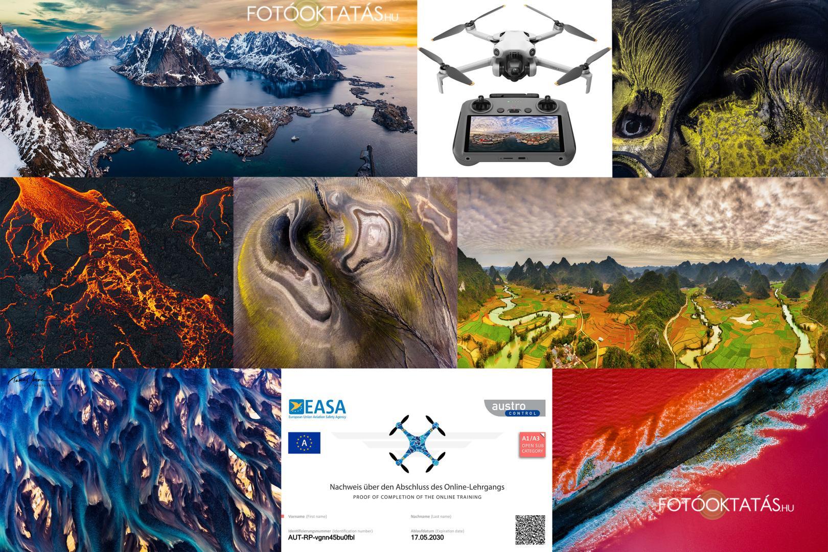 Drón pilóta képzés