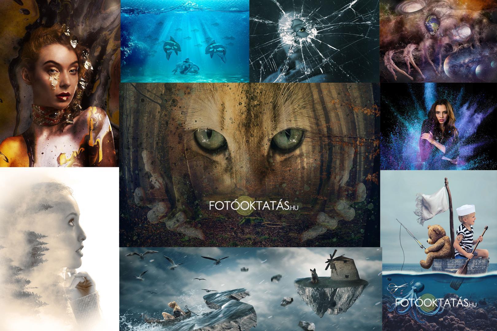 Haladó photoshop fotósoknak online előadásokkal